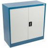 Kovová dielenská skriňa Manutan Expert, 90 x 89,8 x 40 cm