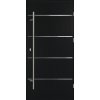 Vchodové dvere oceľové Atena 68 tmavý antracit 90 P otváranie von