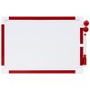 Magnetická tabuľa 20 x 30 cm AGA MRMB110-Red - červená