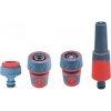 Extol premium 8876490 Sada adaptérov s tryskou na hadicu 1/2