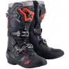 Topánky ALPINESTARS Tech 10 2024 (čierna/červená fluo/sivá) 42