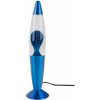 Modrá sklenená lávová lampa (výška 35,5 cm) Funky Rocket Lava – Leitmotiv