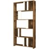Knižnica Lima White and Walnut