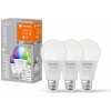 LEDVANCE SMART+ WiFi E27 14W Classic RGBW sada 3 ks - 4058075779013
