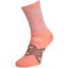 Silvini Cyklistické ponožky Dogana UA1643 coral/green - Silvini Dogana ponožky coral/green vel. 42-44