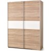 HALMAR Lima S1 biely lesk laminovaná doska 153 cm x 210 cm x 58 cm