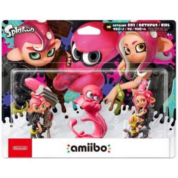 Nintendo Amiibo Splatoon Octoling 3-Pack