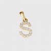 Elegantný prívesok písmeno S so zirkónmi - Astrid 2001928260000