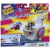 Marvel Stunt Squad: Kapitán Ameriky vs. Thanos vystreľovacia súprava - Hasbro