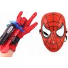 SPIDERMAN RUKAVICA S VYSTREĽOVAČOM ŠÍPKY MASKA