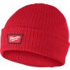 Čiapka Milwaukee BNC RD, červený úplet/rebrovaná tkanina, 4932499385