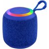 AppleKing f6 bezdrôtový Bluetooth reproduktor s podsvietením - modrý - možnosť vrátiť tovar ZADARMO do 30tich dní