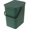 Brabantia Sort & Go Bin 25l Fir Green