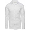 Pánske Tričko s dlhým rukávom GUESS LS SUNSET JACQUARD LOGO SHIRT M4RH55WFXX0-F0AU – Biela