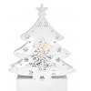 Solight LED kovový vianočný stromček, 2x AA