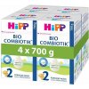 HiPP 2 BIO Combiotik Následná mliečna dojčenská výživa 4x700 g