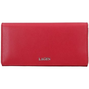 Lagen dámska kožená peňaženka 50310 Red