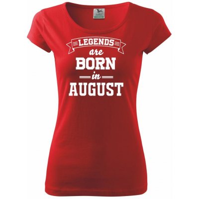 legends are born in august pure tricko cierna – Heureka.sk