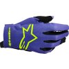 Juniorské rukavice Alpinestars Radar purple/yellow XXS