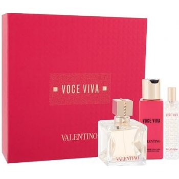 Valentino Voce Viva EDP 100 ml + EDP 15 ml + telové mlieko 100 ml darčeková sada