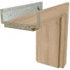 Solodoor Obložková zárubňa 80 P, 830 × 1 982 mm, fólia, hrúbka steny: 145–165 mm, pravá, dub Mystic, 701500005121