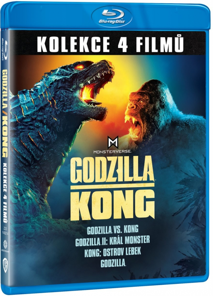 Godzilla a Kong kolekce BD