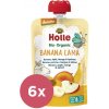 6x HOLLE Banana Lama Bio ovocné pyré banán, jablko, mango, marhuľa, 100 g (6 m+)