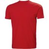 Helly Hansen Tričko Manchester Classic 79161, krátký rukáv, pánské COT599161aij00-alert red XS Červená alert