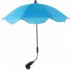 Nastaviteľný dáždnik s UV ochranou a upevnením na kočík - Svetlo modrý