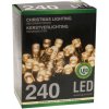 Svietiaci reťazec 240LED 8 programov exteriér mix,t.biela,s.biela