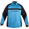 Brankářský florbalový dres EXEL TORNADO GOALIE JERSEY black/blue S