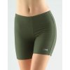 GINA Dievčenské bavlnené šortky s predĺženou nohavičkou | 93000P - fľašková šedozelená, XS