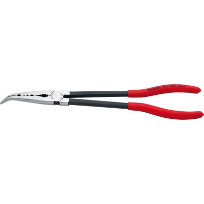 KNIPEX Kliešte polgulaté 280mm zahnuté / 2881280 Knipex