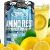 Viaczložkový práškový produkt Real Pharm Amino Rest 500g Real Pharm 500 g citrónová príchuť