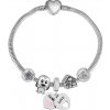 Linda's Jewelry Náramok s príveskami Rodinné Šťastie chirurgická oceľ INR153 +Darčeková krabička zdarma