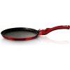 Berlingerhaus Burgundy Metallic Line panvica na palacinky 25 cm, červená BH-1272