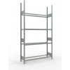 Regál na pneumatiky SCHULTE, základné pole, 4 úrovne, šírka police 1500 mm, 1560x 436x2750 mm