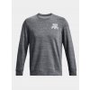 Under Armour mikina Ua Rival Terry Graphic Crew 1379764 Sivá