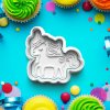 Unicorn - Vykrajovátko s pečiatkou