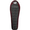 Trimm ARKTIS red/dark grey výška osoby do 195 cm - pravý zip; kombinovaná spacák