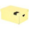 oxybag krabica lamino veľká - 35,5 x 24 x 16 cm - PASTELINI žltá
