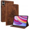 VSETKONAMOBIL 104273 ART BUTTERFLY Zaklápacie puzdro pre Xiaomi Redmi Pad Pro / Pad Pro 5G hnedé