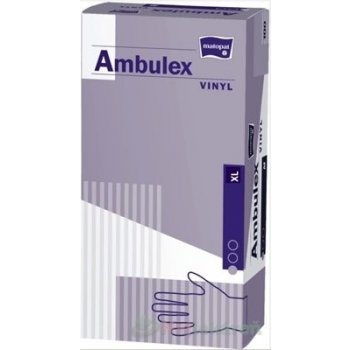 Ambulex Vinyl rukavice vinylové púdrované