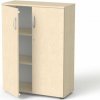 Mayah Freedom SV 06, Skriňa, 3 dielna, vysoká, dvojdverová, s policami, javor