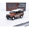 Land Rover Defender 110 1985 County Station Wagon Russet Brown - Mini GT 1: