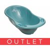 TEGA BABY Vanička s výpustom 86cm Meteo - turquoise