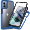 VSETKONAMOBIL 98118 DUAL Obojstranný kryt s fóliou Motorola Moto G54 5G / G54 Power Edition 5G tmavomodrý