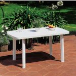 Stôl FARO, 140 x 90 cm, biely