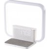 Immax | Immax 08994L - LED Stmievateľná stolná lampa s budíkom a nabíjaním 18W/230V biela | IM1368