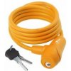 M-WAVE zámok špirála 8x1500 oranžový M-WAVE 85064